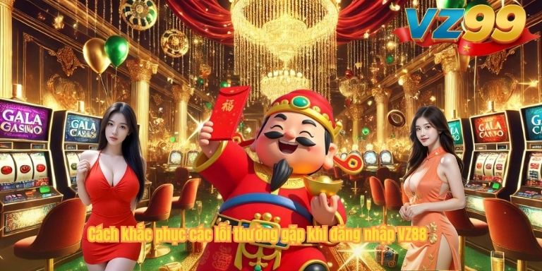 Cách khắc phục các lỗi thường gặp khi đăng nhập VZ88